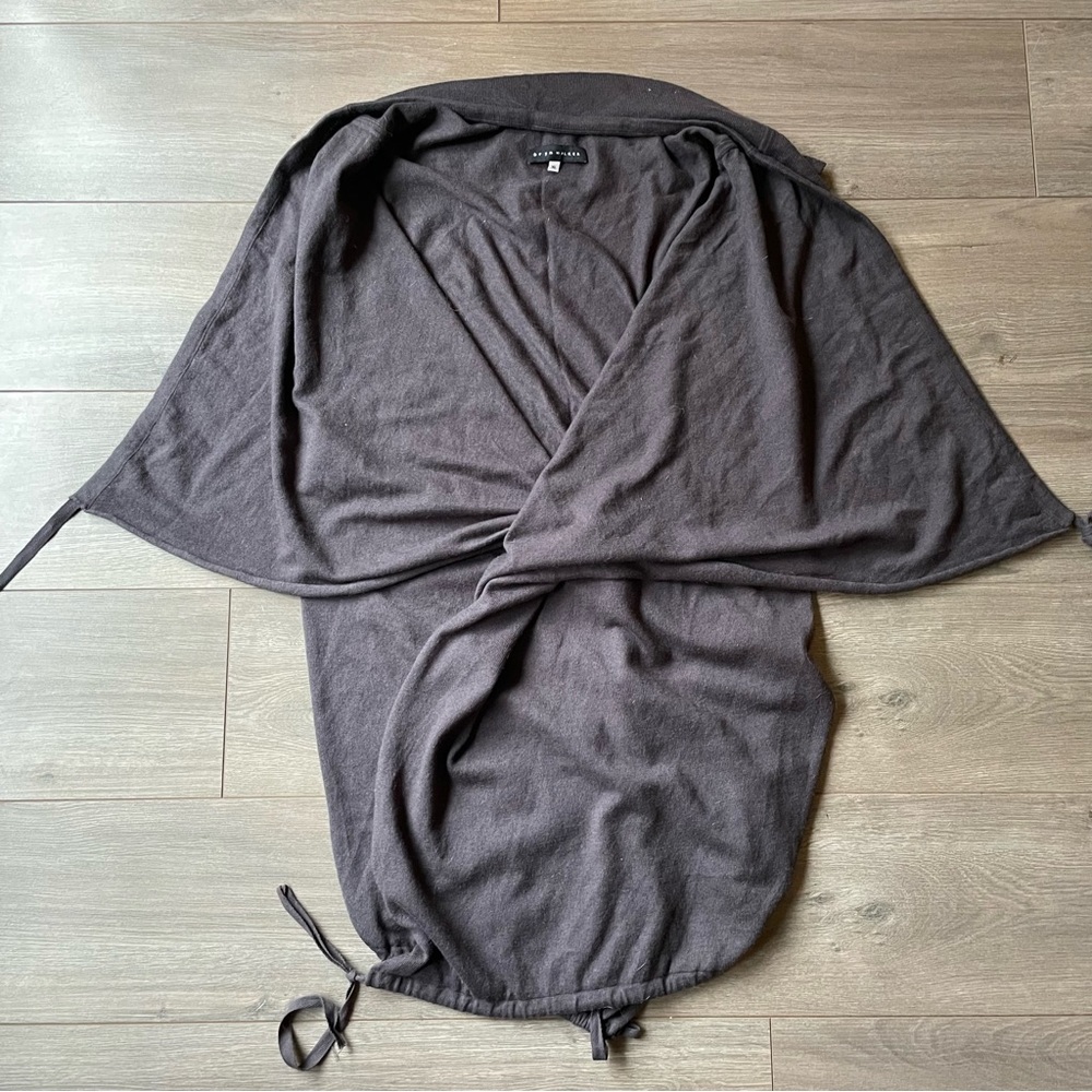 Cashmere Bryn Walker Grey Draped Vest